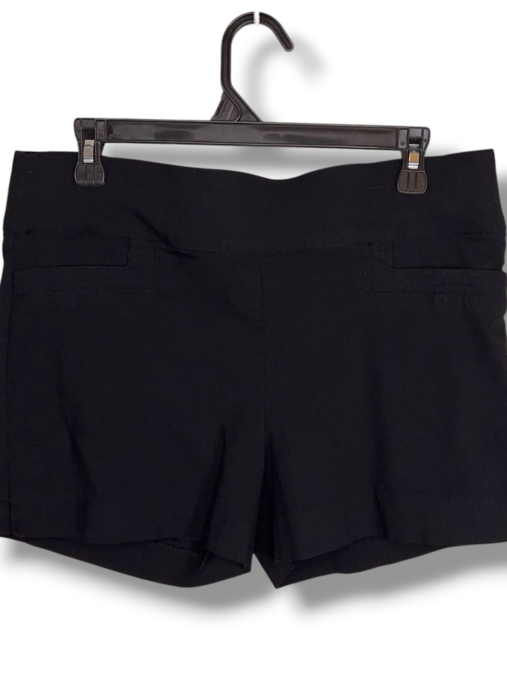 Large Maurices Black Shorts Mini Stretch Pull On Short